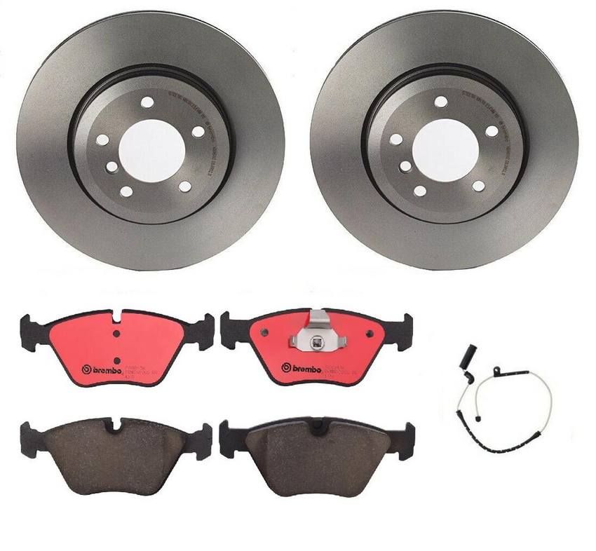 Brembo Brake Pads and Rotors Kit - Front (325mm) (Ceramic)